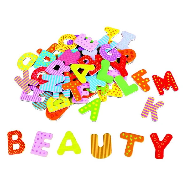 LELIN magnetic alphabet - upper case - 60 pcs.