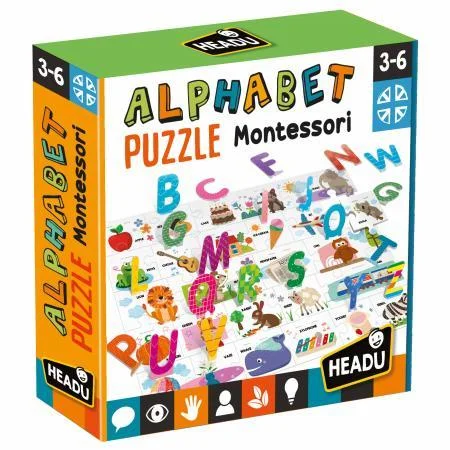 HEADU Alphabet Puzzle Montessori
