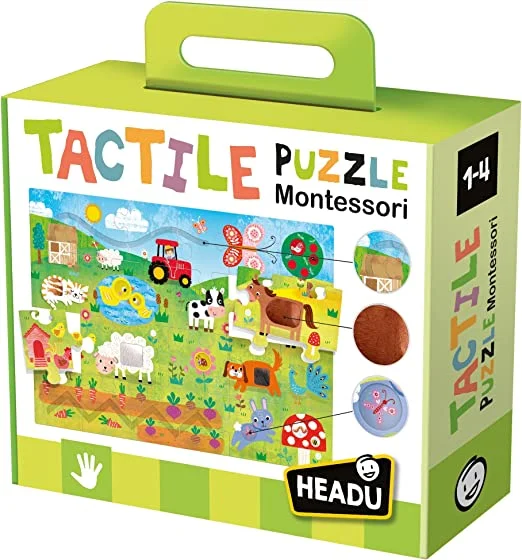 HEADU Tactile Puzzle Montessori