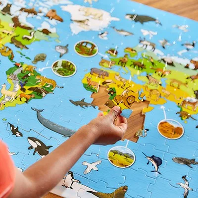 ORCHARD TOYS Animal World Jigsaw Puzzle