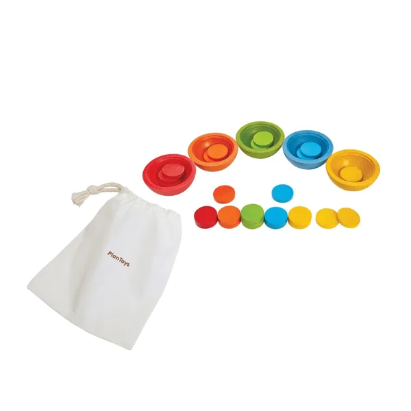 PlanToys Sort & Count Cups