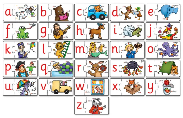 ORCHARD TOYS Alphabet Match Jigsaw Puzzle