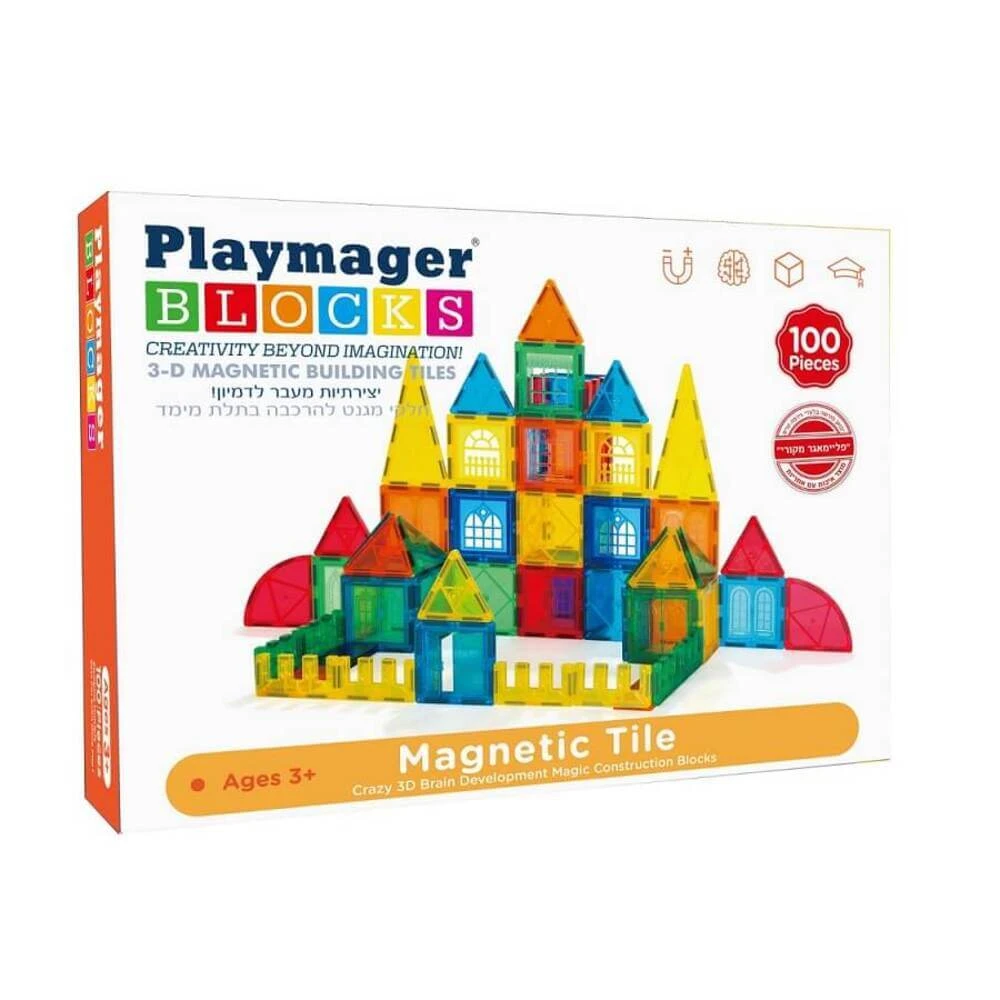The 3D magnet assembly kit 100 pieces