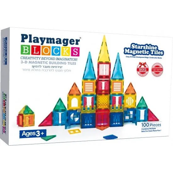 طقم مغناطيس دايموند 100 قطعة من Playmager