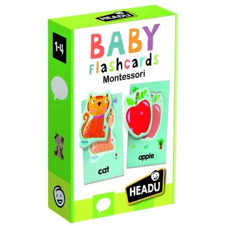 HEADU Montessori Baby Flashcards