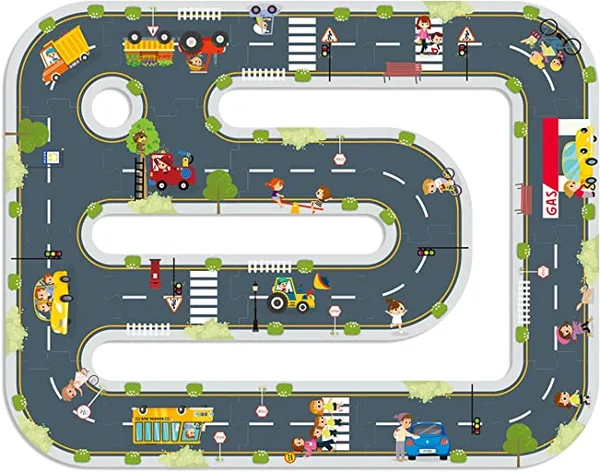 ORCHARD TOYS Giant Road Jigsaw