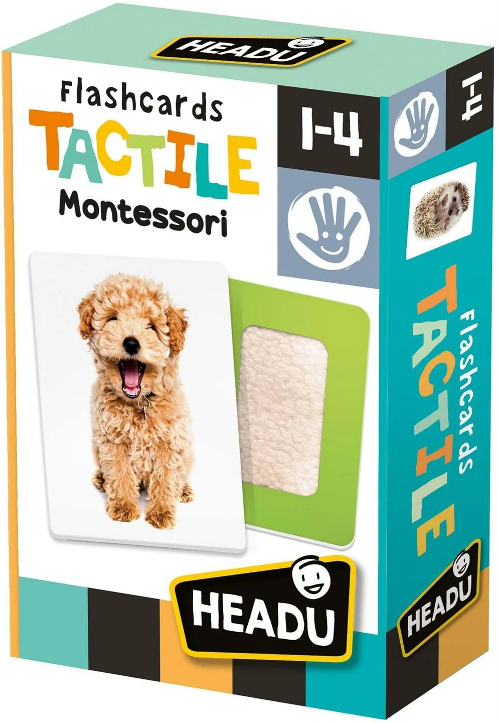 HEADU Flashcards Tactile Montessori