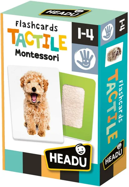 HEADU Flashcards Tactile Montessori