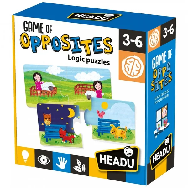HEADU Logic Puzzle Game of Opposites