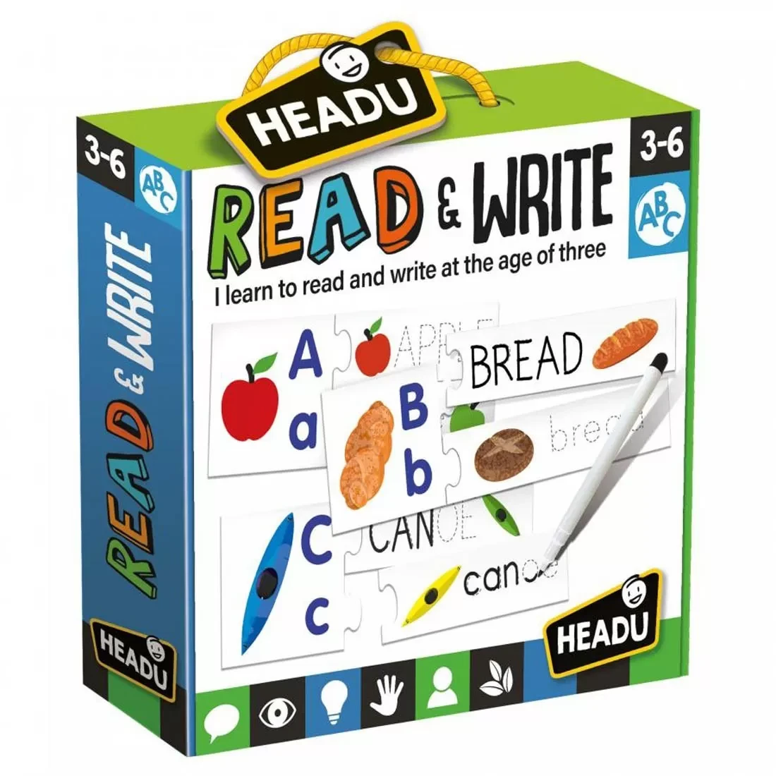 HEADU Read & Write Capital and small letters