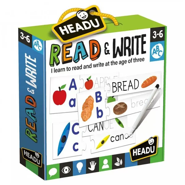 HEADU Read & Write Capital and small letters
