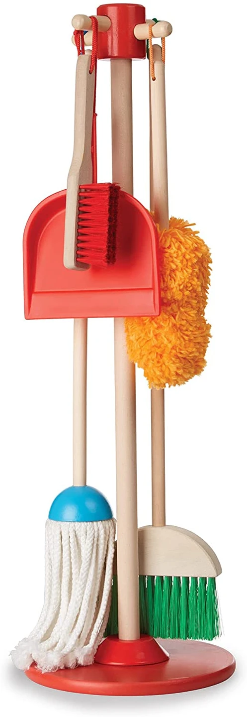 Melissa & Doug Dust! Sweep! Mop! Pretend Play Set