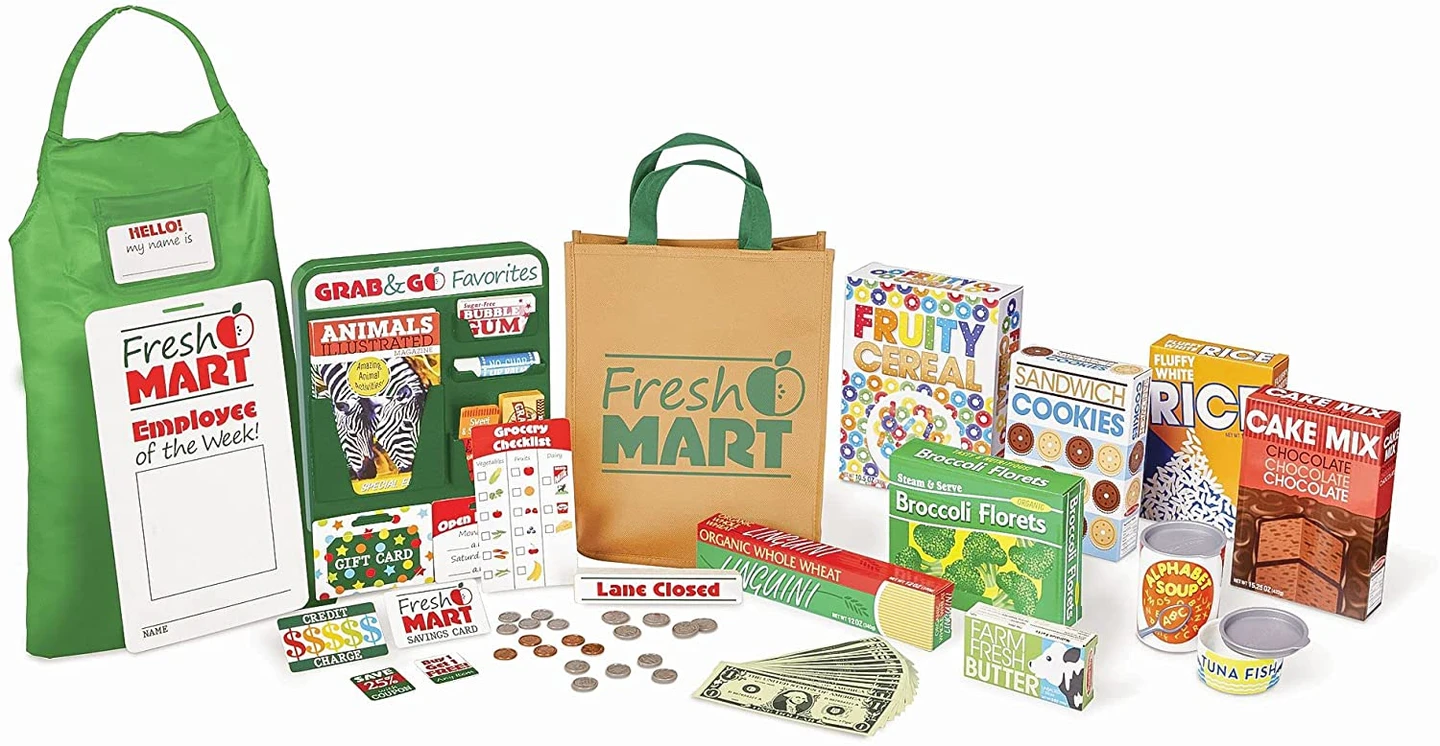 Melissa & Doug Fresh Mart Grocery Store Companion Collection