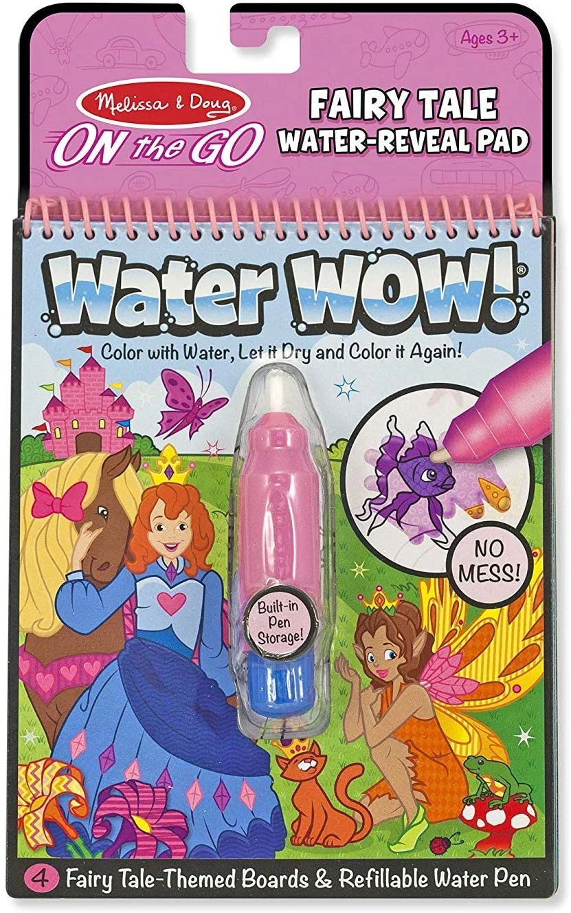 Melissa & Doug Water Wow! Fairy Tale - On the Go Travel Activity